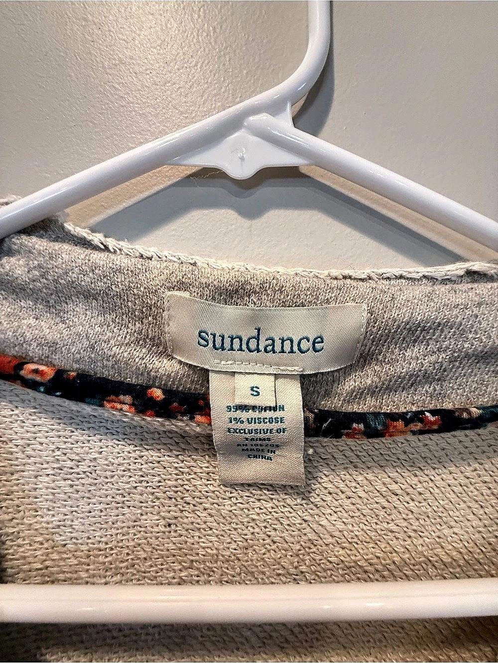 Sundance Joy Gray Ruffle Jacket, Size Small - Picture 4 of 10